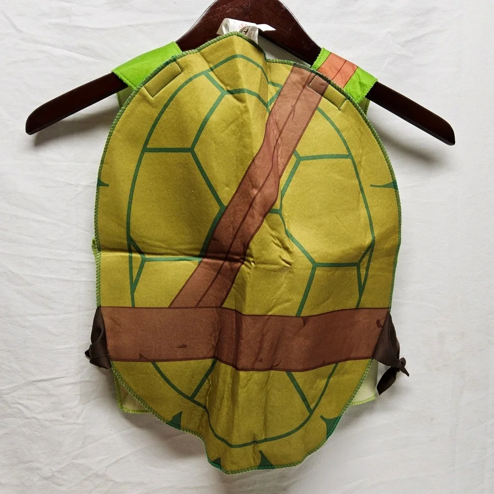 Rubies TMNT Costume Kids Medium Green Ninja Turtles Padded Shell Mask Set